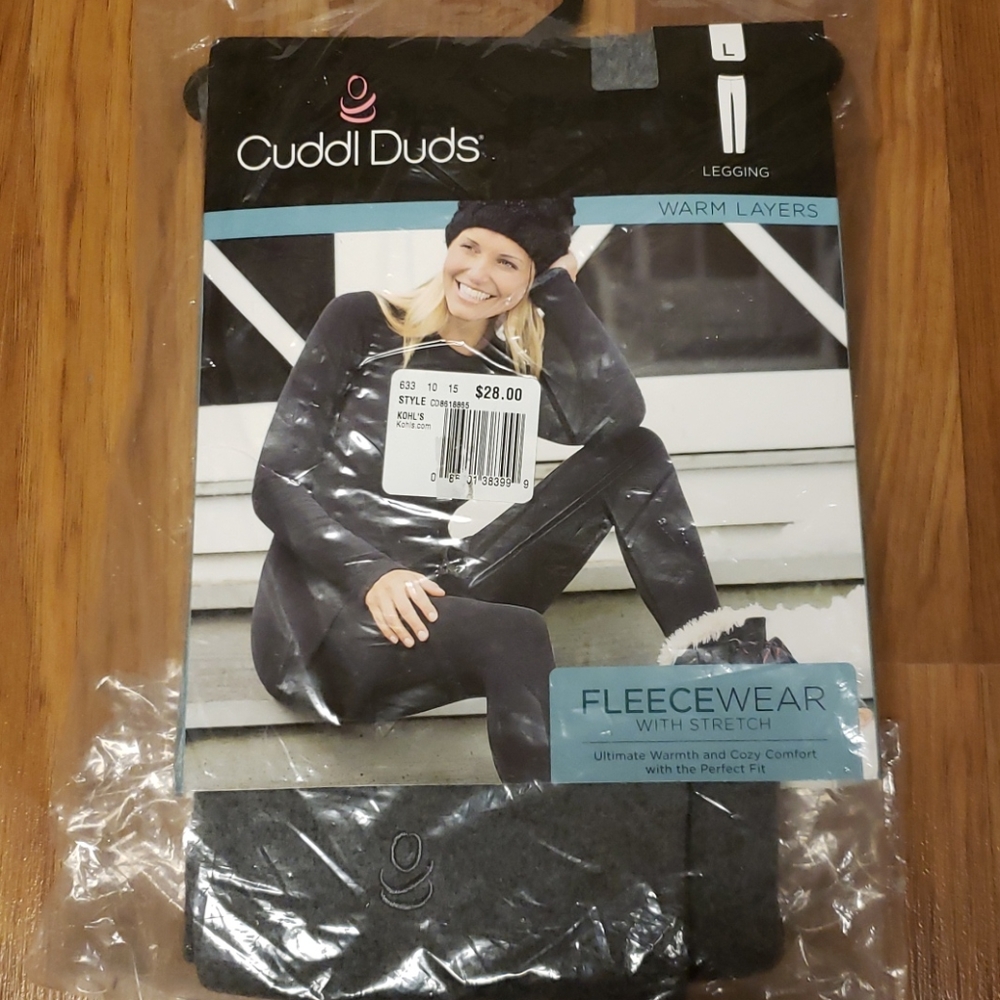 Cuddl Duds fleece leggings